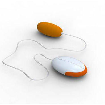 Odeco Vibrating Egg, оранжевый, Виброяйцо с бесшумным моторчиком Odeco Vibrating Egg, оранжевый, Виброяйцо с бесшумным моторчиком