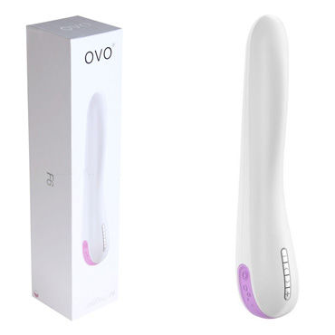 Ovo F6, белый, Классический вибратор Ovo F6, белый, Классический вибратор