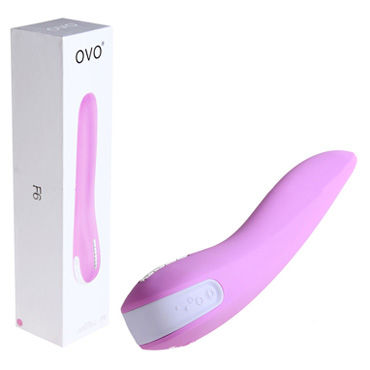 Ovo F6, розовый, Классический вибратор и другие товары Ovo с фото Ovo F6, розовый, Классический вибратор и другие товары Ovo с фото