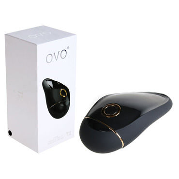 Ovo T2 Клиторальный стимулятор, черный, Кнопки с подсветкой, 5 программ вибрации Ovo T2 Клиторальный стимулятор, черный, Кнопки с подсветкой, 5 программ вибрации
