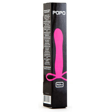 ToyFa Popo Pleasure Безремневой мужской страпон, Для анально вагинального секса ToyFa Popo Pleasure Безремневой мужской страпон, Для анально вагинального секса