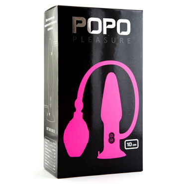 ToyFa Popo Pleasure Анальная груша, 10 см, С вибрацией ToyFa Popo Pleasure Анальная груша, 10 см, С вибрацией