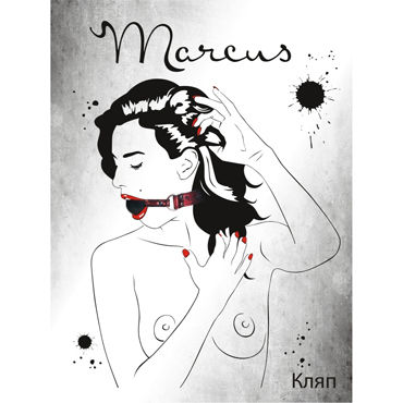 ToyFa Marcus Кляп, красный - С кружевной отделкой - купить в секс шопе ToyFa Marcus Кляп, красный - С кружевной отделкой - купить в секс шопе