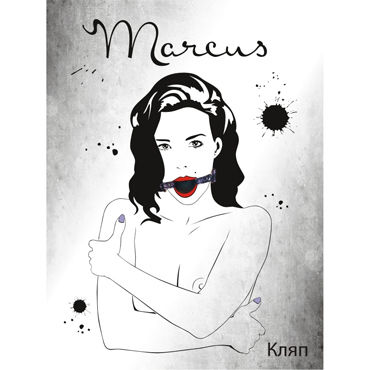 ToyFa Marcus Кляп, фиолетовый - С кружевной отделкой - купить в секс шопе ToyFa Marcus Кляп, фиолетовый - С кружевной отделкой - купить в секс шопе