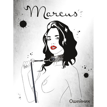 ToyFa Marcus Ошейник, серебристый - С кружевной отделкой - купить в секс шопе ToyFa Marcus Ошейник, серебристый - С кружевной отделкой - купить в секс шопе
