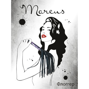 ToyFa Marcus Флоггер, фиолетовый - С кружевной отделкой - купить в секс шопе ToyFa Marcus Флоггер, фиолетовый - С кружевной отделкой - купить в секс шопе
