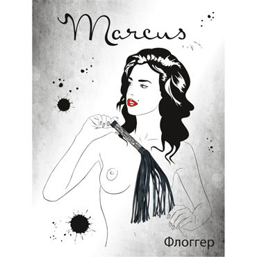 ToyFa Marcus Флоггер, серебристый - С кружевной отделкой - купить в секс шопе ToyFa Marcus Флоггер, серебристый - С кружевной отделкой - купить в секс шопе