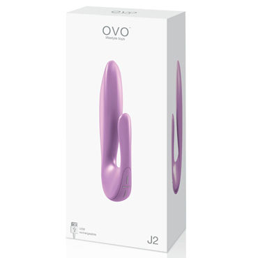 Ovo J2 Вибратор двойной, розовый, С перезаряжаемым аккумулятором и другие товары Ovo с фото Ovo J2 Вибратор двойной, розовый, С перезаряжаемым аккумулятором и другие товары Ovo с фото
