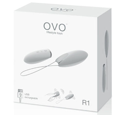 Ovo R1 Виброяйцо, белое, На дистанционном управлении и другие товары Ovo с фото Ovo R1 Виброяйцо, белое, На дистанционном управлении и другие товары Ovo с фото