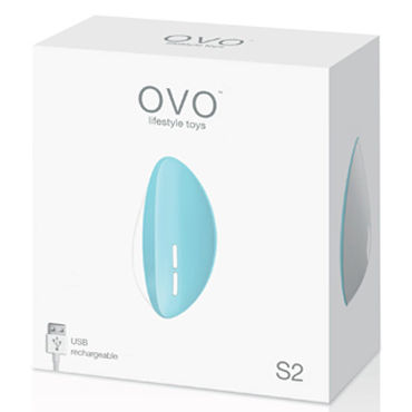 Ovo S2 Клиторальный стимулятор, голубой - С перезаряжаемым аккумулятором - купить в секс шопе Ovo S2 Клиторальный стимулятор, голубой - С перезаряжаемым аккумулятором - купить в секс шопе