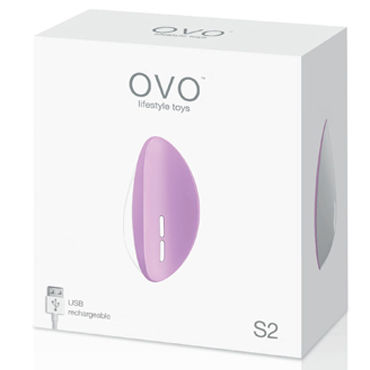 Ovo S2 Клиторальный стимулятор, розовый - С перезаряжаемым аккумулятором - купить в секс шопе Ovo S2 Клиторальный стимулятор, розовый - С перезаряжаемым аккумулятором - купить в секс шопе