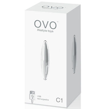Ovo C1 Мини вибратор, белый - подробные фото в секс шопе Condom-Shop Ovo C1 Мини вибратор, белый - подробные фото в секс шопе Condom-Shop