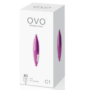 Новинка раздела Секс игрушки - Ovo C1 Мини вибратор, фиолетовый Новинка раздела Секс игрушки - Ovo C1 Мини вибратор, фиолетовый