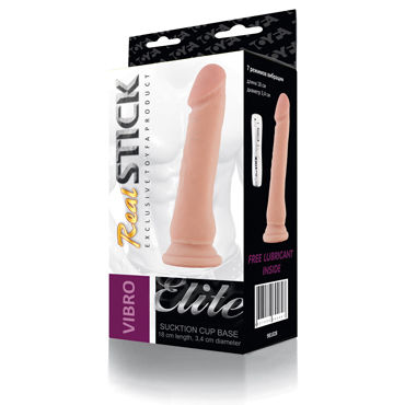 ToyFa Real Stick Elite Vibro, 18 см - фото, отзывы ToyFa Real Stick Elite Vibro, 18 см - фото, отзывы