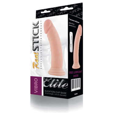 ToyFa Real Stick Elite Vibro, 18 см - фото, отзывы ToyFa Real Stick Elite Vibro, 18 см - фото, отзывы