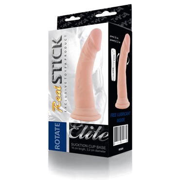 ToyFa Real Stick Elite Rotate, 16 см - фото, отзывы ToyFa Real Stick Elite Rotate, 16 см - фото, отзывы