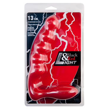 ToyFa Black&Red Light Анальный стимулятор, красный - фото, отзывы ToyFa Black&Red Light Анальный стимулятор, красный - фото, отзывы
