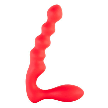 ToyFa Black&Red Light Анальный стимулятор, красный, Двухсторонний ToyFa Black&Red Light Анальный стимулятор, красный, Двухсторонний