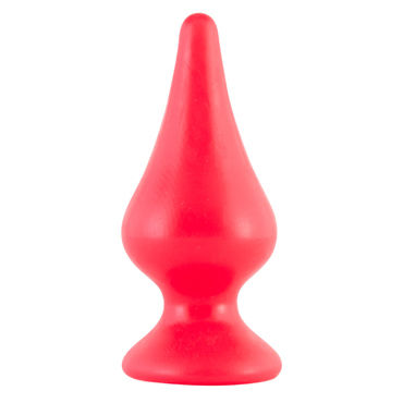 ToyFa Black&Red Анальная втулка, красная, С гладкой поверхностью ToyFa Black&Red Анальная втулка, красная, С гладкой поверхностью