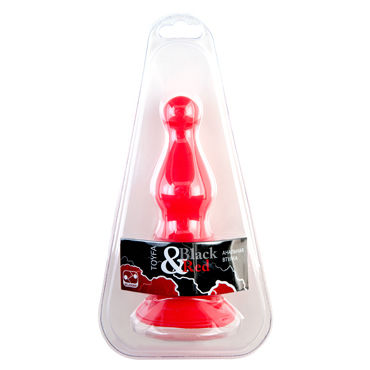 ToyFa Black&Red Анальная втулка, красная - фото, отзывы ToyFa Black&Red Анальная втулка, красная - фото, отзывы