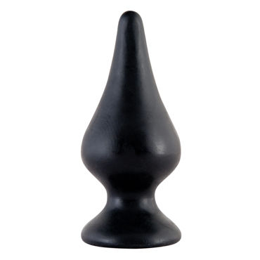 ToyFa Black&Red Анальная втулка, черная, С гладкой поверхностью ToyFa Black&Red Анальная втулка, черная, С гладкой поверхностью