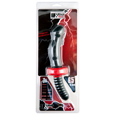 ToyFa Black&Red Анальный вибратор 16.5 см, черный - фото, отзывы ToyFa Black&Red Анальный вибратор 16.5 см, черный - фото, отзывы