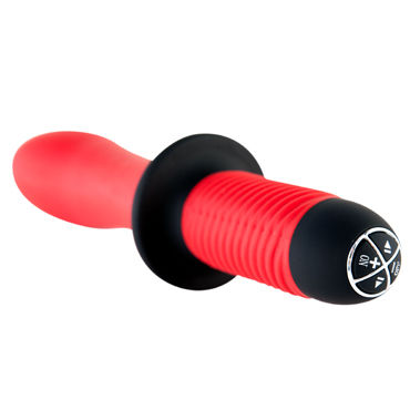 ToyFa Black&Red Анальный вибратор 15 см, красный - фото, отзывы ToyFa Black&Red Анальный вибратор 15 см, красный - фото, отзывы
