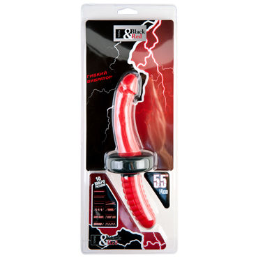 ToyFa Black&Red Реалистичный вибратор 14 см, красный - фото, отзывы ToyFa Black&Red Реалистичный вибратор 14 см, красный - фото, отзывы