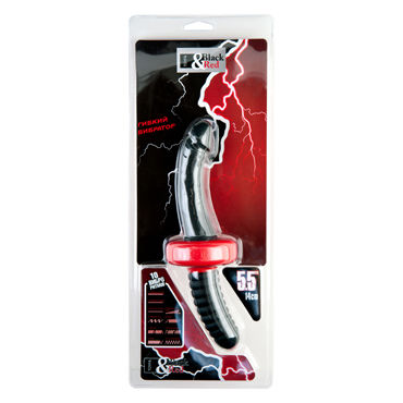 ToyFa Black&Red Реалистичный вибратор 14 см, черный - фото, отзывы ToyFa Black&Red Реалистичный вибратор 14 см, черный - фото, отзывы