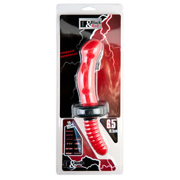 ToyFa Black&Red Анальный вибратор 16.5 см, красный - фото, отзывы ToyFa Black&Red Анальный вибратор 16.5 см, красный - фото, отзывы
