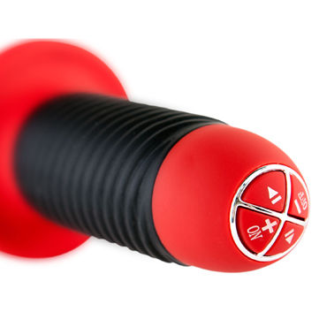 ToyFa Black&Red Анальный вибратор 15 см, черный - фото, отзывы ToyFa Black&Red Анальный вибратор 15 см, черный - фото, отзывы