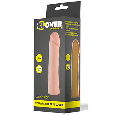 Toyfa XLover Increase №1, Утолщающая насадка на пенис Toyfa XLover Increase №1, Утолщающая насадка на пенис