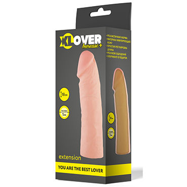 Toyfa XLover Increase №3, Утолщающая насадка на пенис Toyfa XLover Increase №3, Утолщающая насадка на пенис