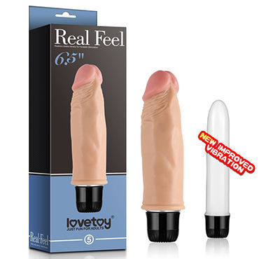 LoveToy Real Feel №5, Многоскоростной реалистичный вибратор LoveToy Real Feel №5, Многоскоростной реалистичный вибратор