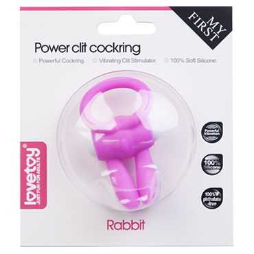 Lovetoy Power Rabbit Clit Cockring, розовое - фото, отзывы Lovetoy Power Rabbit Clit Cockring, розовое - фото, отзывы