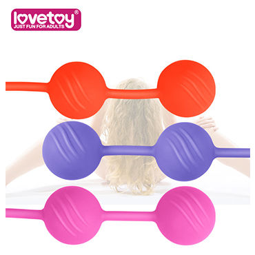 LoveToy Kegel Ball, фиолетовые - Цельные вагинальные шарики - купить в секс шопе LoveToy Kegel Ball, фиолетовые - Цельные вагинальные шарики - купить в секс шопе