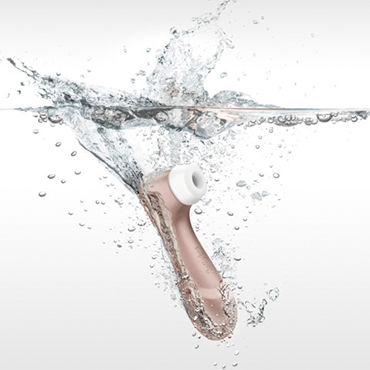 Satisfyer Pro 2, золотисто-розовый - Бесконтактный стимулятор клитора, перезаряжаемый - купить в секс шопе Satisfyer Pro 2, золотисто-розовый - Бесконтактный стимулятор клитора, перезаряжаемый - купить в секс шопе