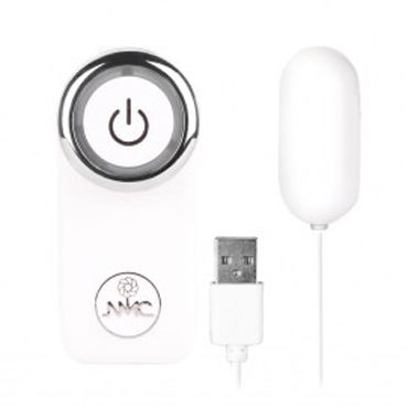 NMC Potent X, белое, Виброяйцо с USB-проводом NMC Potent X, белое, Виброяйцо с USB-проводом