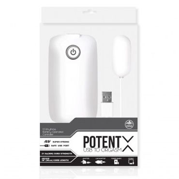 NMC Potent X USB To Orgasm, белое - фото, отзывы NMC Potent X USB To Orgasm, белое - фото, отзывы