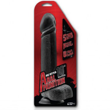NMC Anal Munition Huge Butt Plug Реалистик с мошонкой - фото, отзывы NMC Anal Munition Huge Butt Plug Реалистик с мошонкой - фото, отзывы