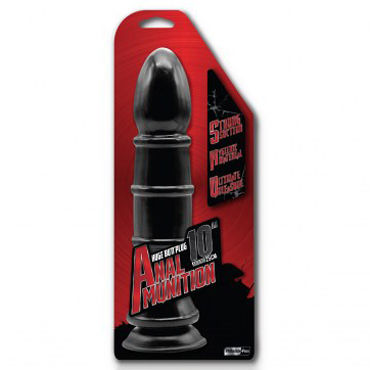 NMC Anal Munition Huge Butt Plug Ребристая, 25 см - фото, отзывы NMC Anal Munition Huge Butt Plug Ребристая, 25 см - фото, отзывы