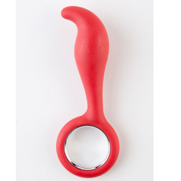 ToyFa Black&Red Стимулятор простаты, красный, С кольцом ToyFa Black&Red Стимулятор простаты, красный, С кольцом