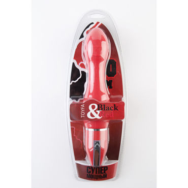 ToyFa Black&Red Супер мощный вибратор, красный - фото, отзывы ToyFa Black&Red Супер мощный вибратор, красный - фото, отзывы