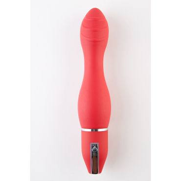 ToyFa Black&Red Супер мощный вибратор, красный, С увеличенной головкой ToyFa Black&Red Супер мощный вибратор, красный, С увеличенной головкой