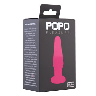 ToyFa Popo Pleasure Анальная пробка 12,4 см - фото, отзывы ToyFa Popo Pleasure Анальная пробка 12,4 см - фото, отзывы