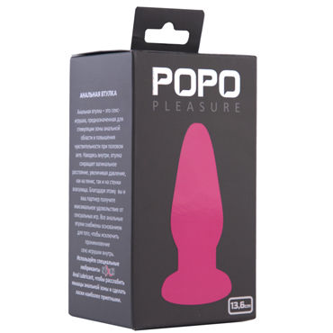 ToyFa Popo Pleasure Анальная пробка 13,6 см - фото, отзывы ToyFa Popo Pleasure Анальная пробка 13,6 см - фото, отзывы