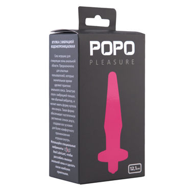 ToyFa Popo Pleasure Анальная вибропробка 12,1 см - фото, отзывы ToyFa Popo Pleasure Анальная вибропробка 12,1 см - фото, отзывы
