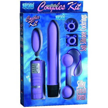 Dream Toys вибронабор, Вибратор, виброяйцо, вагинальные шарики и два кольца Dream Toys вибронабор, Вибратор, виброяйцо, вагинальные шарики и два кольца