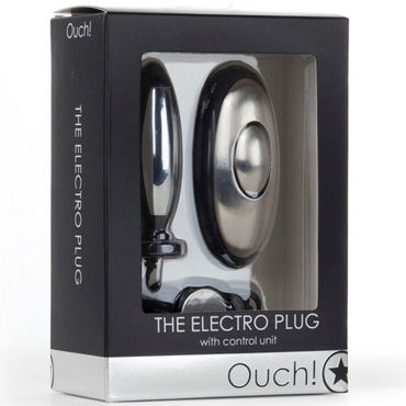 Ouch The Electro Plug, Анальная втулка с электростимуляцией Ouch The Electro Plug, Анальная втулка с электростимуляцией