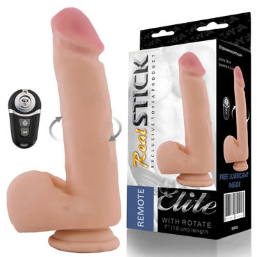 Toyfa RealStick Elite, Ротатор с пультом управления, 18 см Toyfa RealStick Elite, Ротатор с пультом управления, 18 см